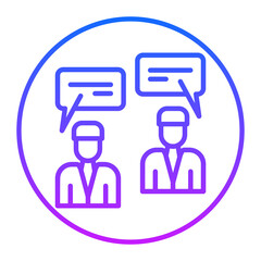 Talking Vector Icons