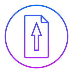 Upload File Vector Icons