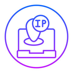 IP Address Vector Icons
