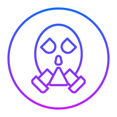 Gas Mask Vector Icons