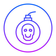 Pirate Bomb Vector Icons