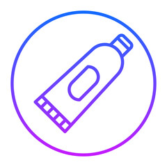 Toothpaste Vector Icons