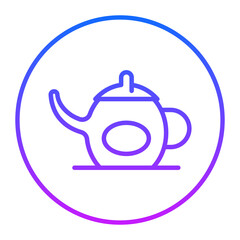 Teapot Vector Icons