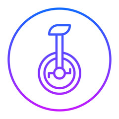 Monocycle Vector Icons © Rustic Touch