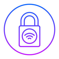 Smart Lock Vector Icons