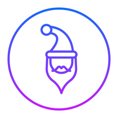 Santa Claus Vector Icons