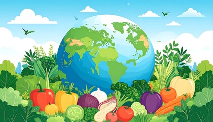 Global produce, a healthy planet