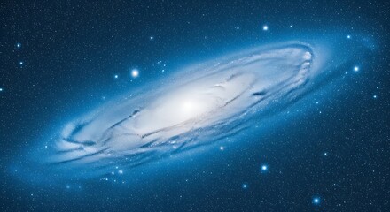 Obraz premium Vast Spiral Galaxy Universe Deep Space Celestial Wonder