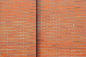 red brick wall