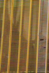 Yellow metal screen