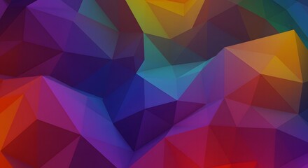 Obraz premium **Vibrant Abstract Geometric Background**