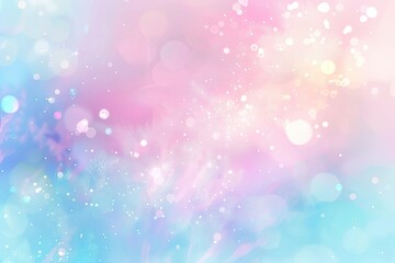 Soft pastel abstract background with bokeh effects, creating a dreamy atmosphere for creative use