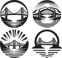 Minimalist abstract vector design resembling a stylized bird wing illustration