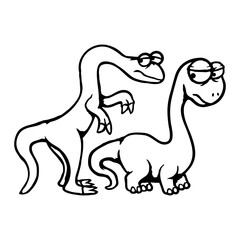 2 Afraid Dinosaur Sad Shy Fearful Panic Scared Friends