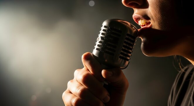 Find the best vintage microphone for singing live performance and studio recording with vocal artist