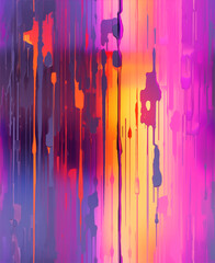Fototapeta premium A heart like flowing rain pattern