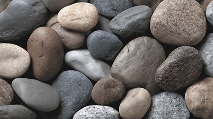 White Beige and Grey Stone Wall Texture