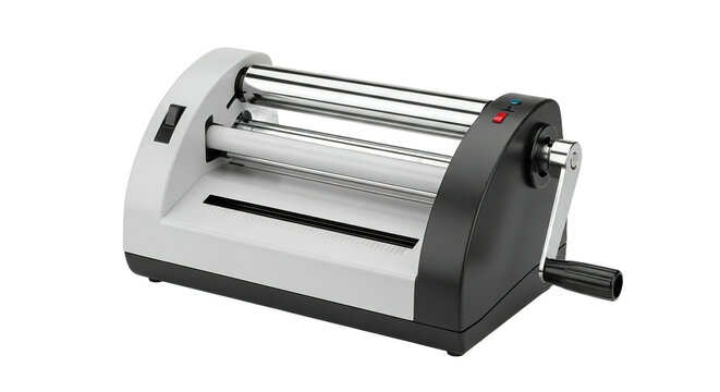 Manual Laminator Machine Office Supplies Silver Gray Black