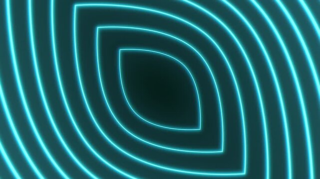 A sleek blue circular pattern with radiating lines, suitable for various design purposes like backgrounds or decorative elements