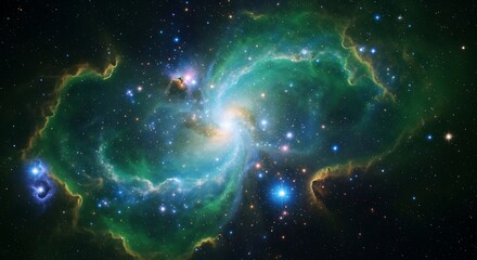 Cosmic Butterfly Nebula Swirls With Star Formation Activity