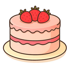 cake with cherry