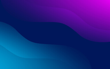 Wavy color gradients ranging from blue to pink.