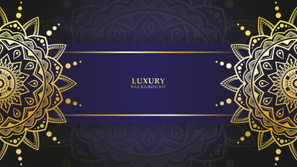 Luxury mandala background golden arabesque pattern Arabic Islamic east style. Ramadan Background