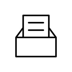 Archive folders icon symbol for apps and websites. Document vector icon. Archive storage icon.