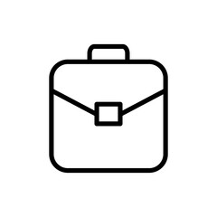 Briefcase icon symbol for apps and websites. suitcase sign and symbol. luggage symbol.