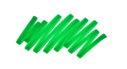 Bright Green Marker Texture Abstract Design