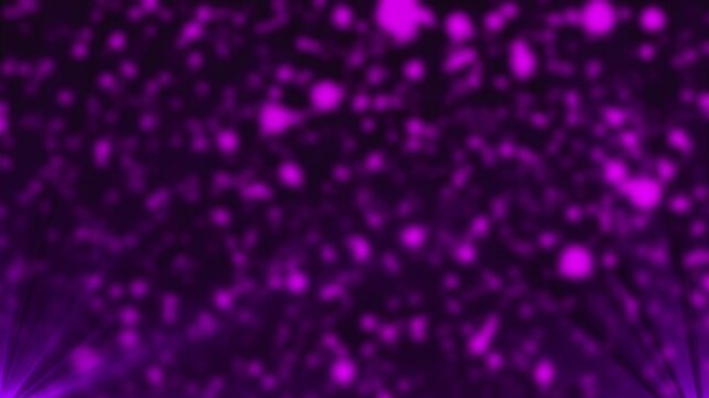 CC Ball Background Animation Dynamic Purple Orbs, Sparkling Motion, and Mesmerizing Visual Rhythm for Creative Video Design