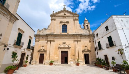 Charming Italian Church Square