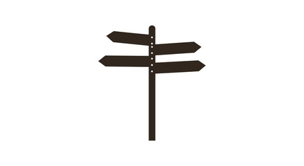 directional signpost with multiple arrows pointing various ways © Design lens
