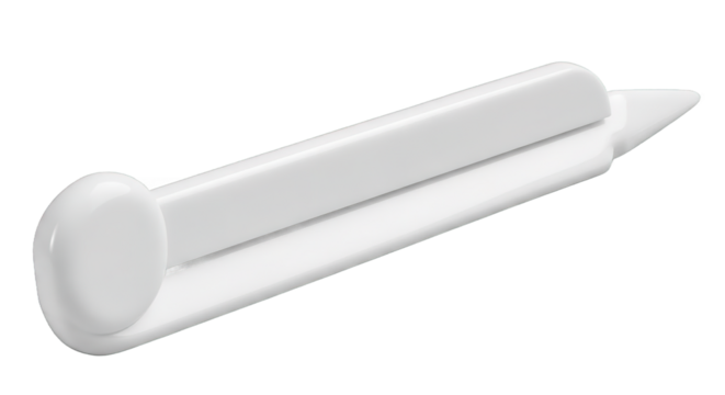 White Plastic Decorating Tip Icing Piping Tool