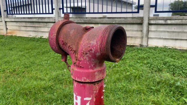 red fire hydrant