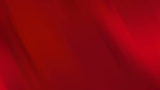 A red background features subtle blurred light gradients creating depth