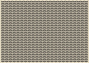 Arabic Pattern Design Scarf Shemag With Floral Geometric Motif Vertical Cream Black Horizontal