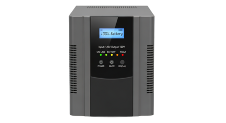 Uninterruptible Power Supply UPS Device Studio Shot