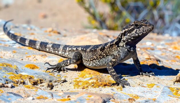 Close-up of a lizard on rocks (1)