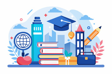 Business Training Icon – Financial Presentation, Investment Education, Corporate Seminar Vector
