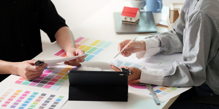 Interior Design Consultation: Collaborative Color Selection Process