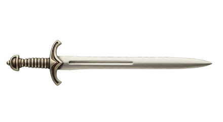 Medieval Sword Isolated White Background
