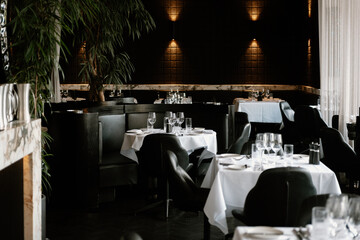 Fine Dining Restaurant Empty