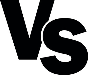 Versus icon . VS letters icon for sports . Versus logo . Vector