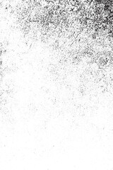 Black and White Grunge Distressed Texture Overlay with Fading Effect