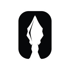 Spear Logo Old Vintage Rustic Simple Design Business Brand Spear Arrow