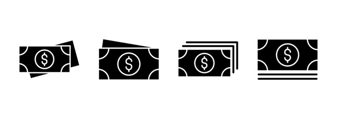 Money icon vector. Money sign and symbol