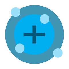 Fototapeta premium Atom icon