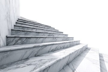 White marble staircase ascending (2)