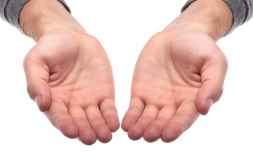 Two open hands facing forward